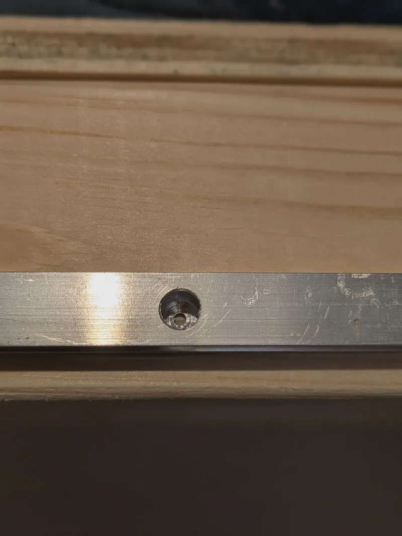 Countersink Screw Strategy