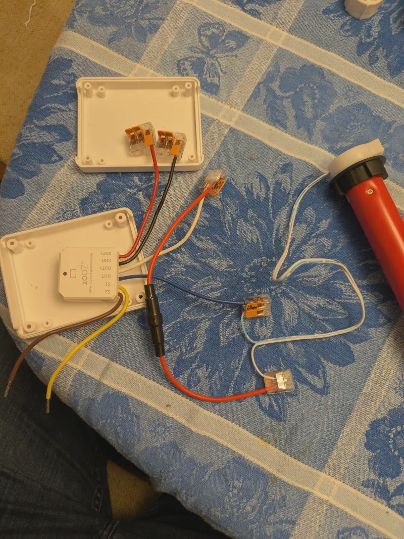 Shade Junction Box Wiring Assembly